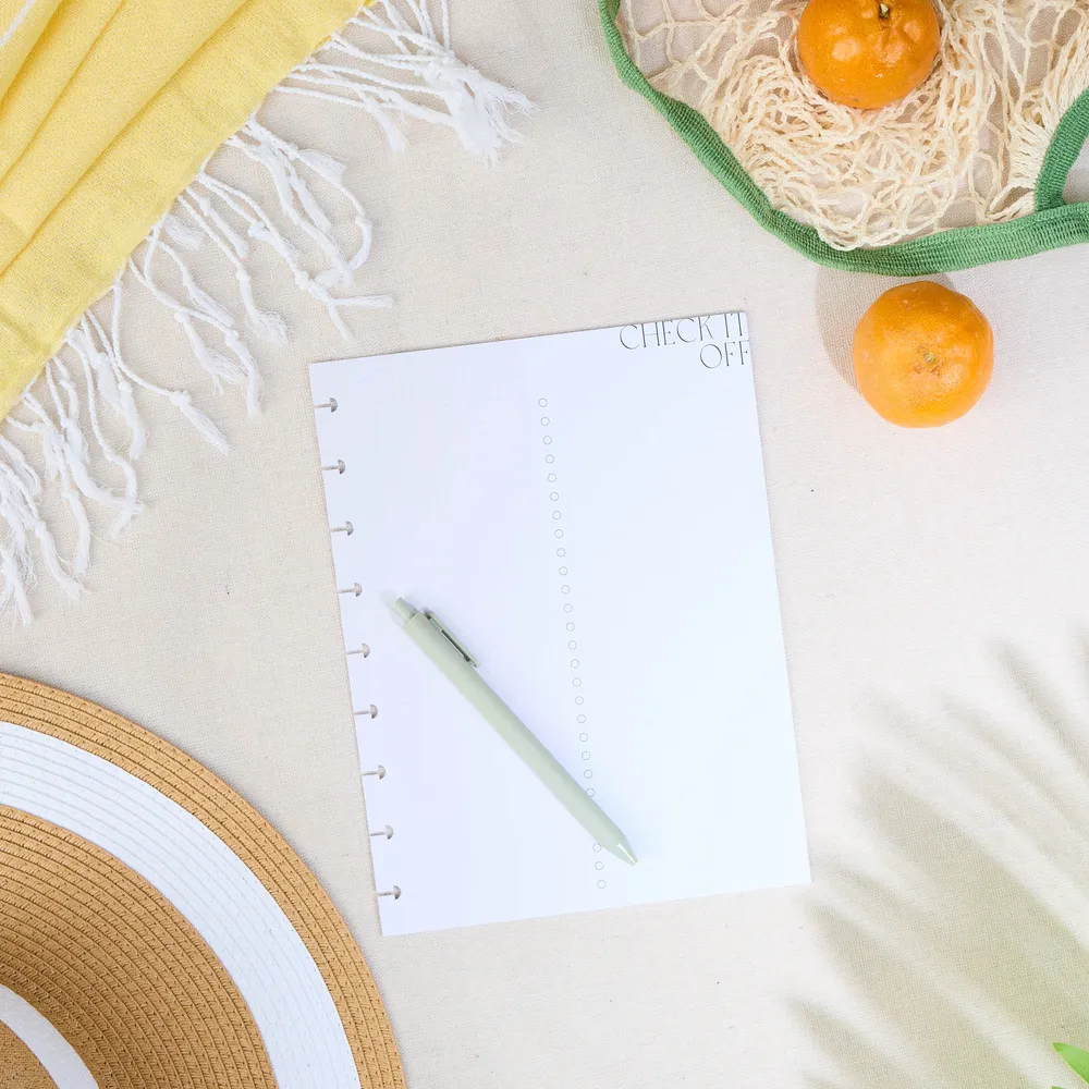 Check It Off - Dot Grid   Checklist Classic Filler Paper - 40 Sheets
