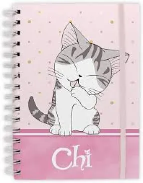 CHI'S SWEET HOME - Purrty in Pink Spiral Notebook