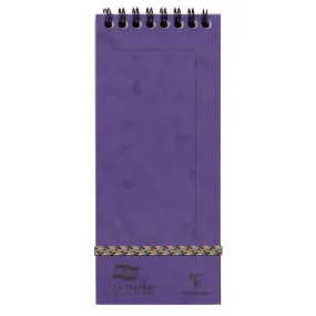Clairefontaine Europa Listmaker Wirebound Notepad (180x76)