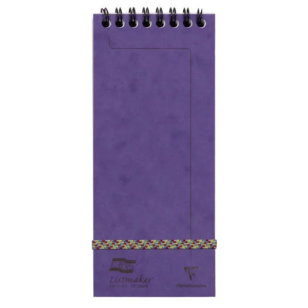 Clairefontaine Europa Listmaker Wirebound Notepad (180x76)