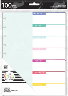 Classic Block Paper Pad - Brights