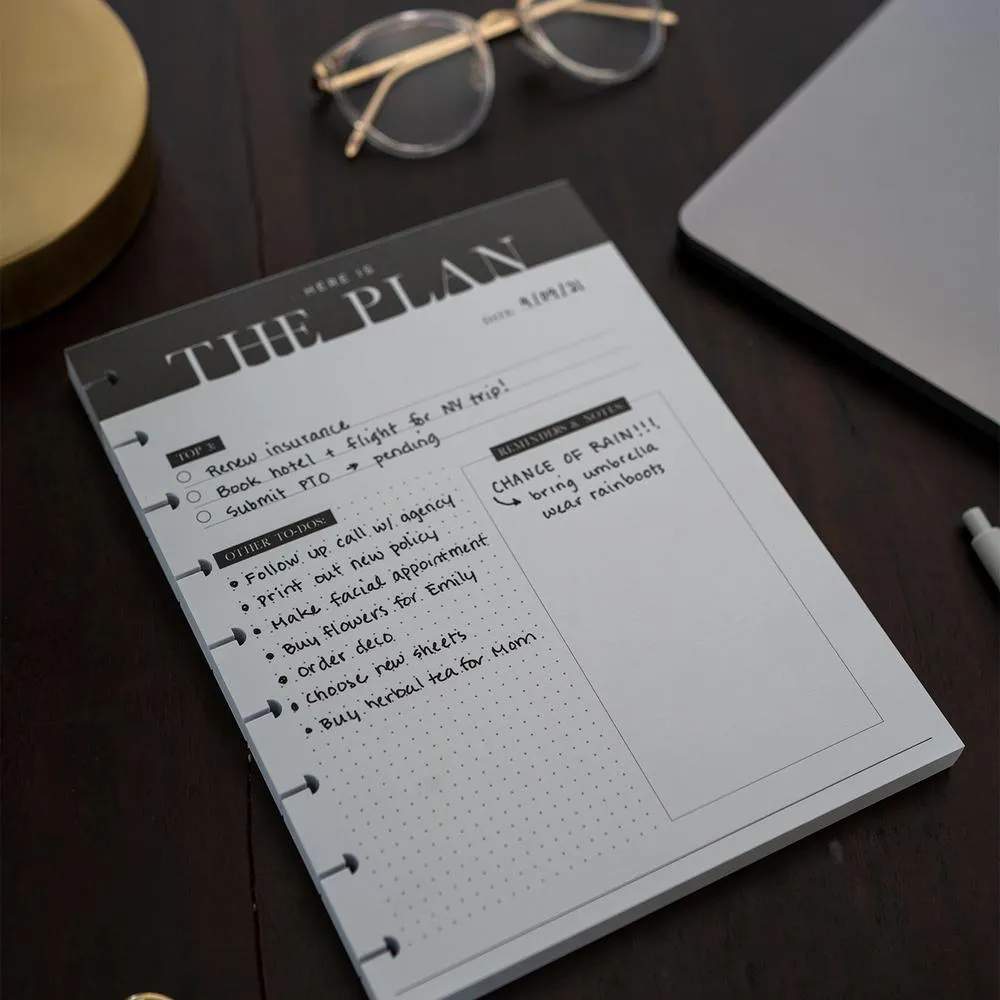 Classic Block Paper Pad - The Plan