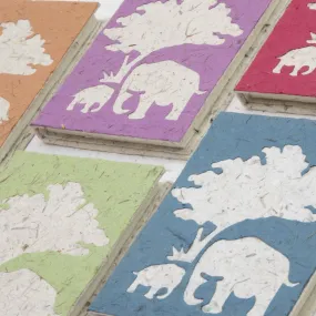 Classic Elephant POOPOOPAPER - Mom & Baby - Eco-friendly Journal (Assorted Set of 5)
