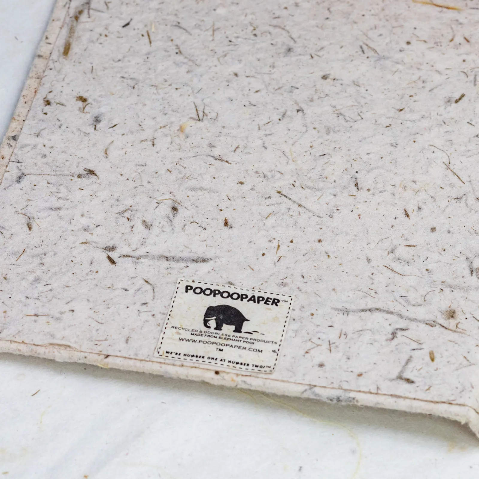 Classic Elephant POOPOOPAPER - Two-Toned Bark - Eco-friendly Journal