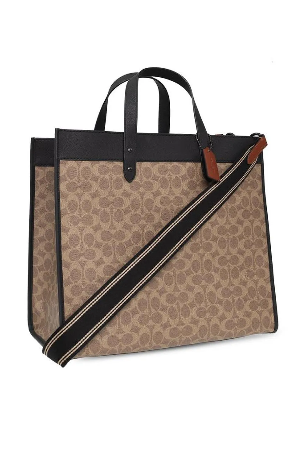 Coach Field Monogram Pattern Tote Bag