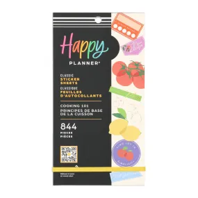 Cooking 101 - Value Pack Stickers
