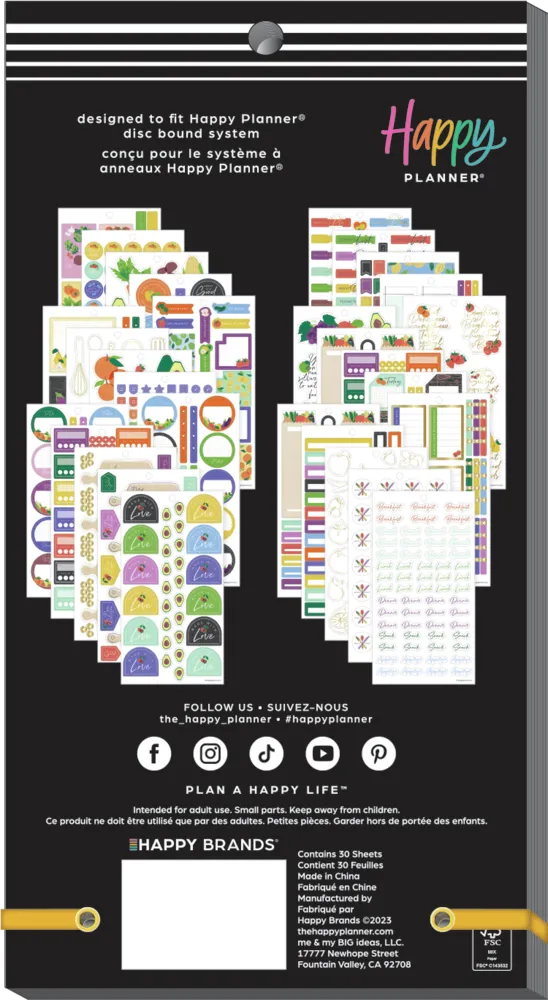 Cooking 101 - Value Pack Stickers