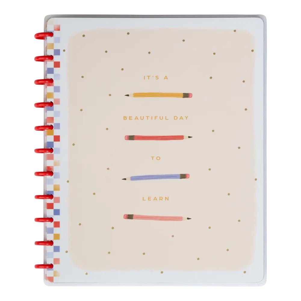 Coolest Teacher Ever - Dotted Lined Big Notebook - 60 Sheets