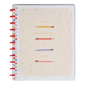 Coolest Teacher Ever - Dotted Lined Big Notebook - 60 Sheets