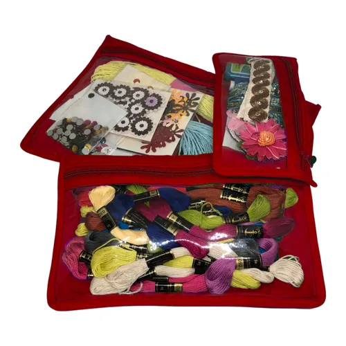 Craft Notions Pouch Set (3PC) Sorting & Organizing