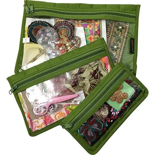 Craft Notions Pouch Set (3PC) Sorting & Organizing