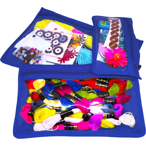 Craft Notions Pouch Set (3PC) Sorting & Organizing