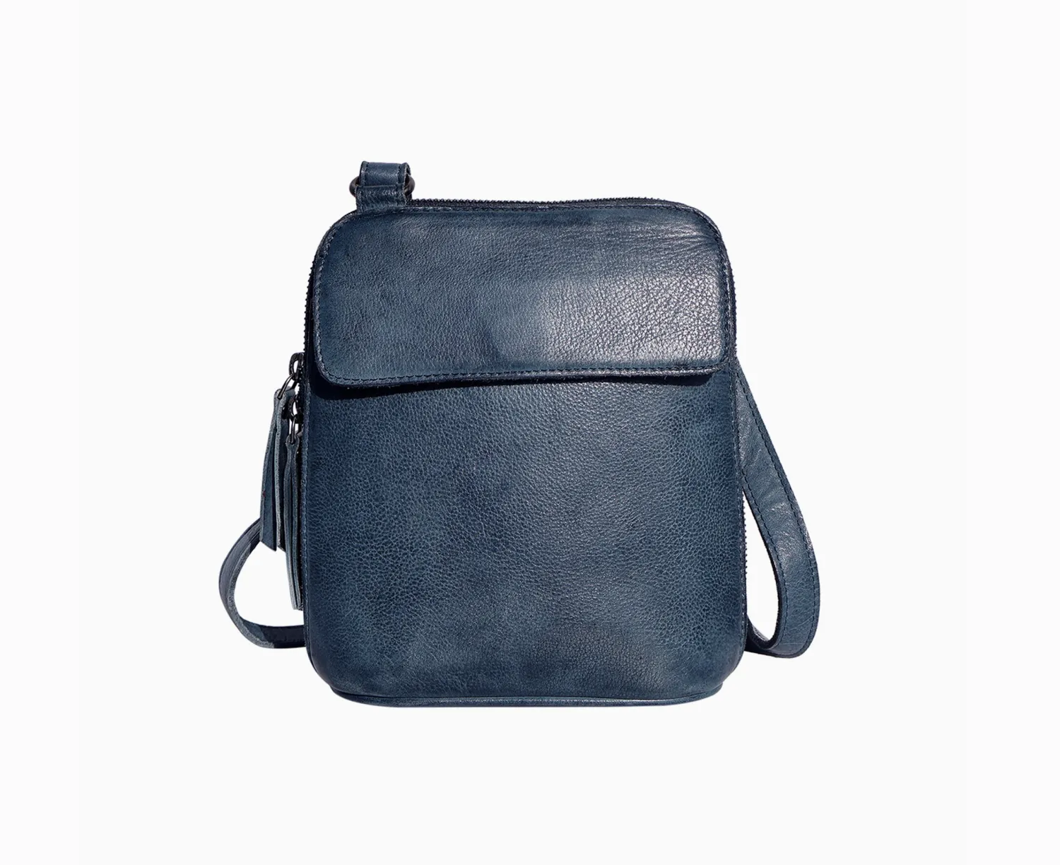 Denim Lucy Leather Organizer Bag