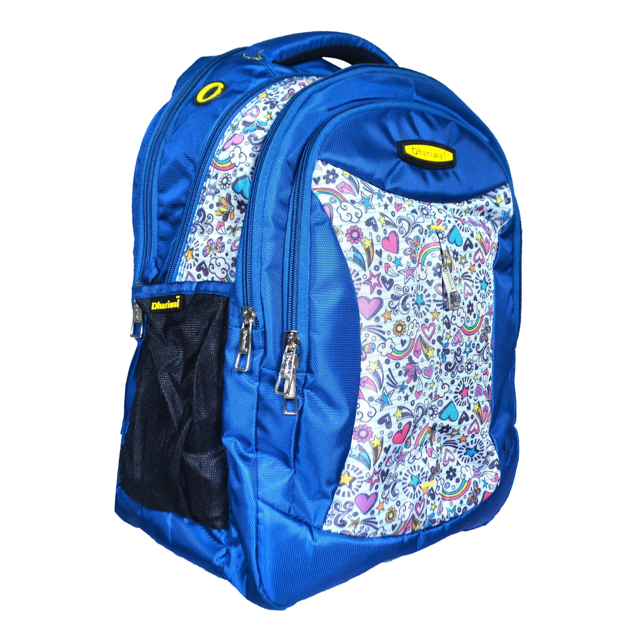 Dhariwal Triple Compartment Backpack with Rain Cover 39L BP-217