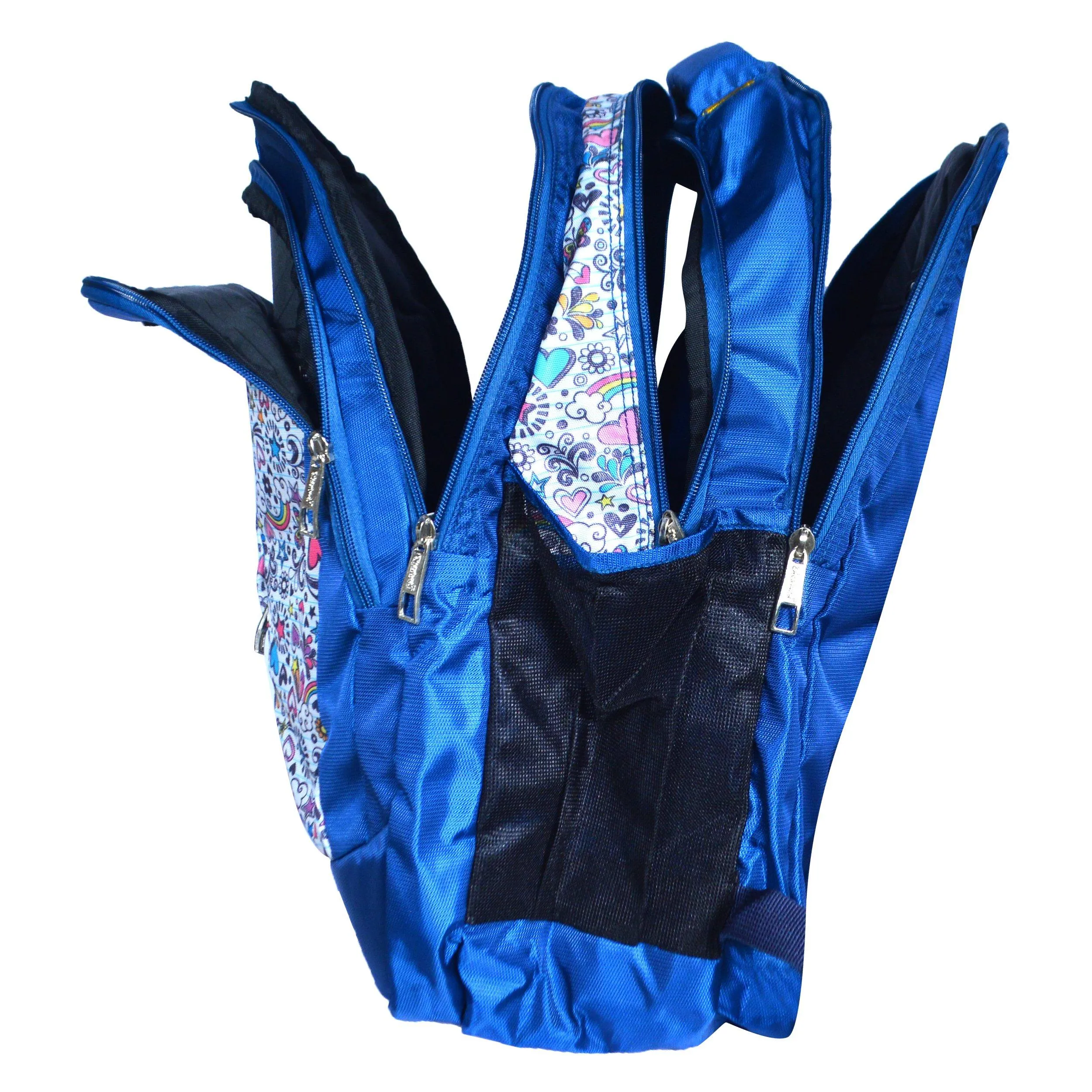 Dhariwal Triple Compartment Backpack with Rain Cover 39L BP-217