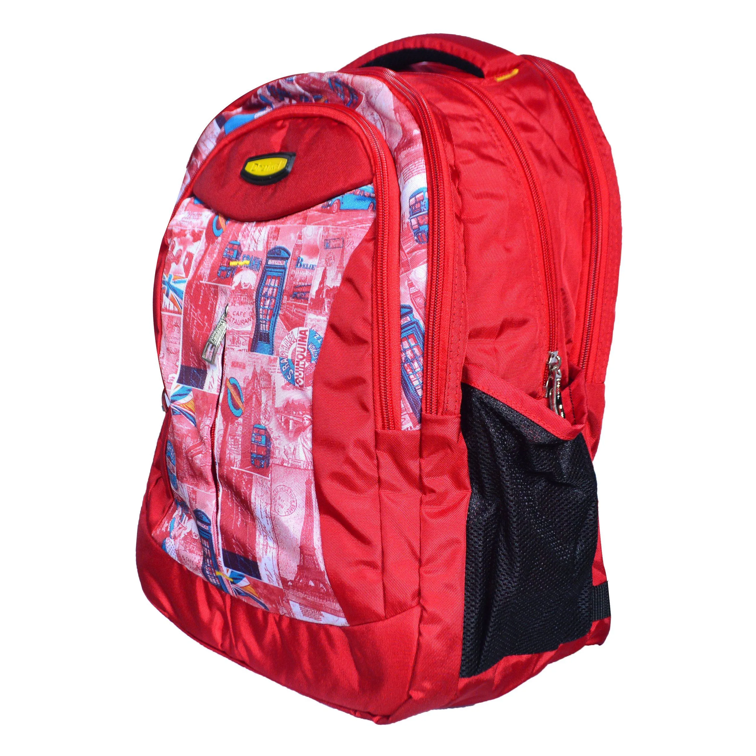Dhariwal Triple Compartment Backpack with Rain Cover 39L BP-217