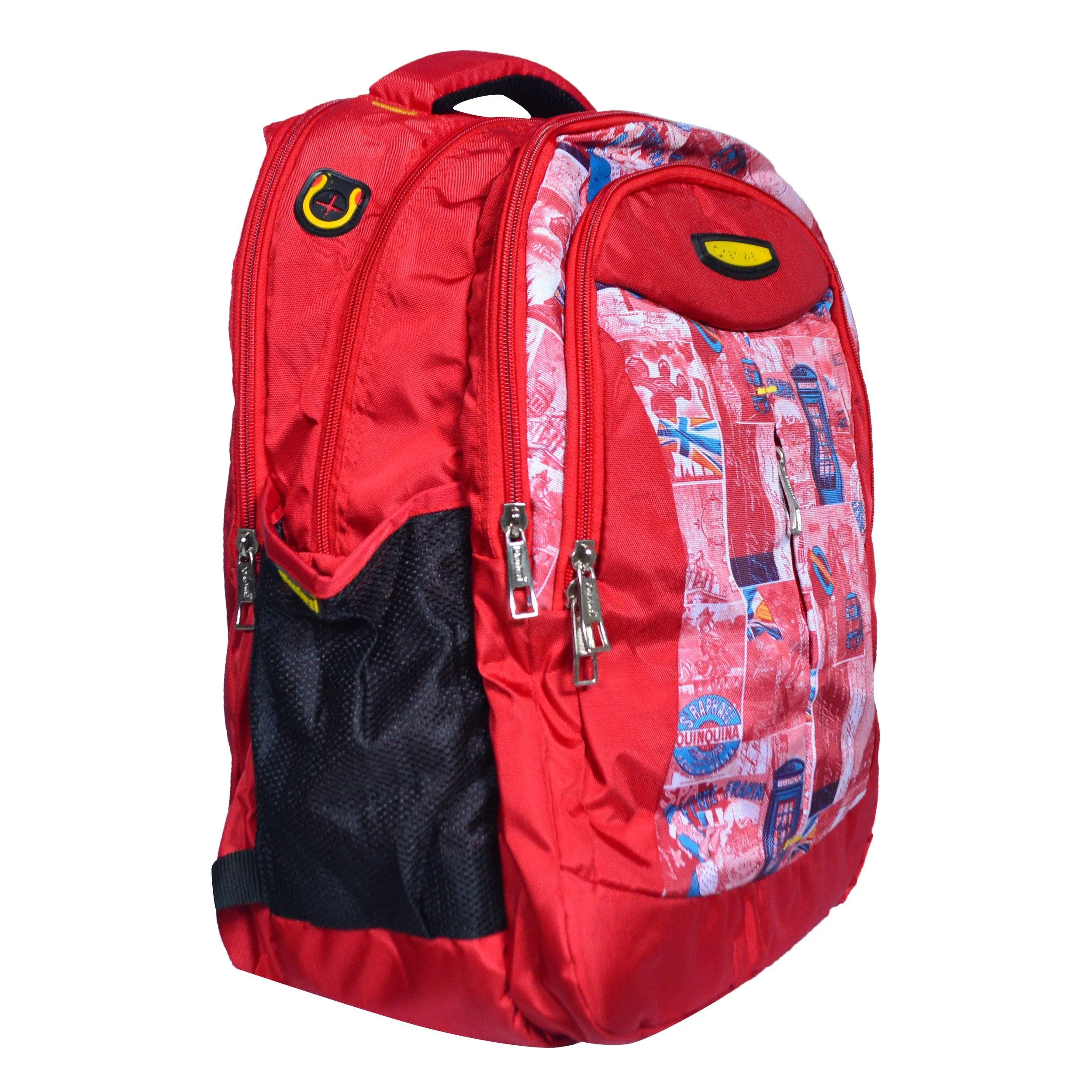 Dhariwal Triple Compartment Backpack with Rain Cover 39L BP-217
