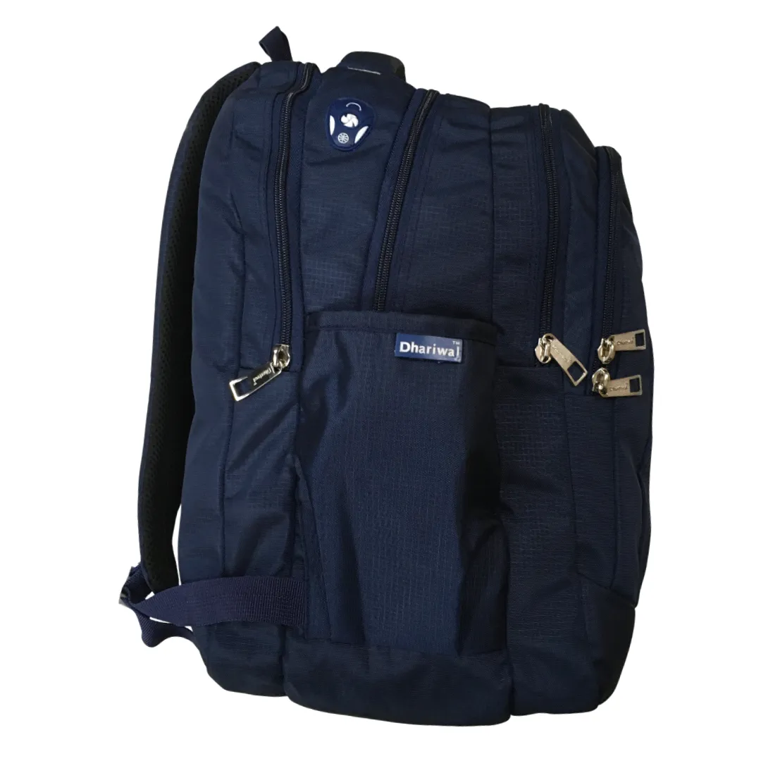 Dhariwal Triple Compartment Backpack with Rain Cover 39L BP-217