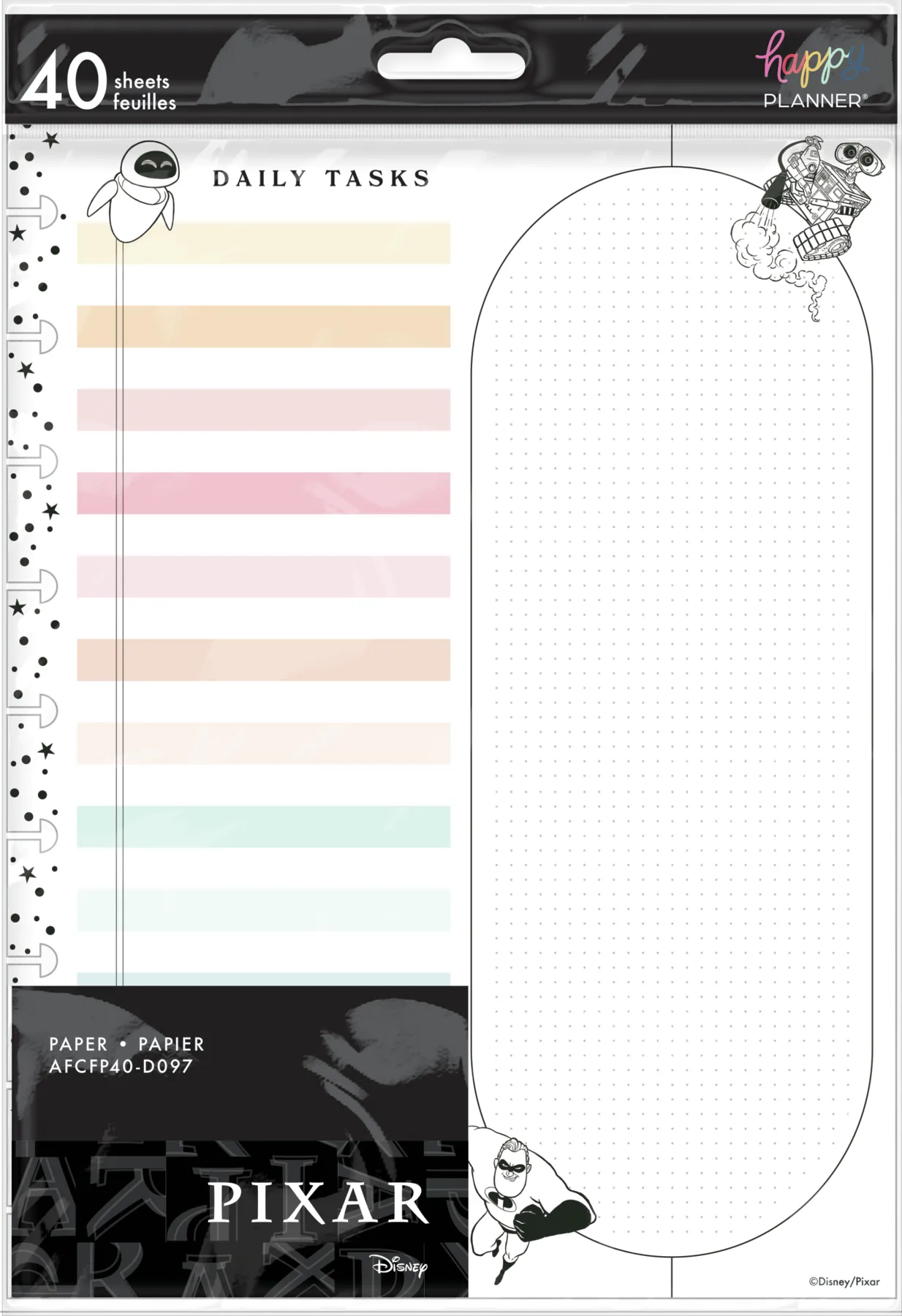 Disney© and Pixar Bright Year Classic Filler Paper - 40 Sheets