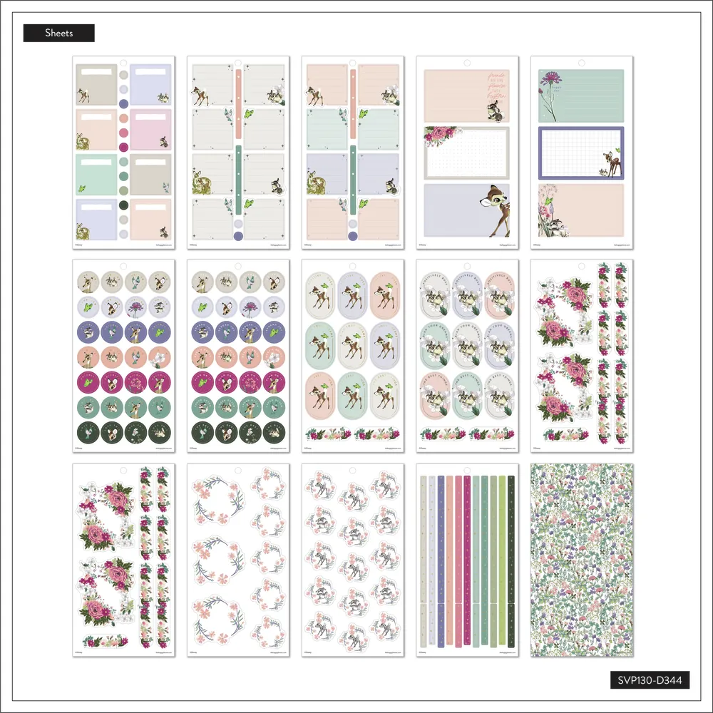 Disney Bambi Springtime - Value Pack Stickers