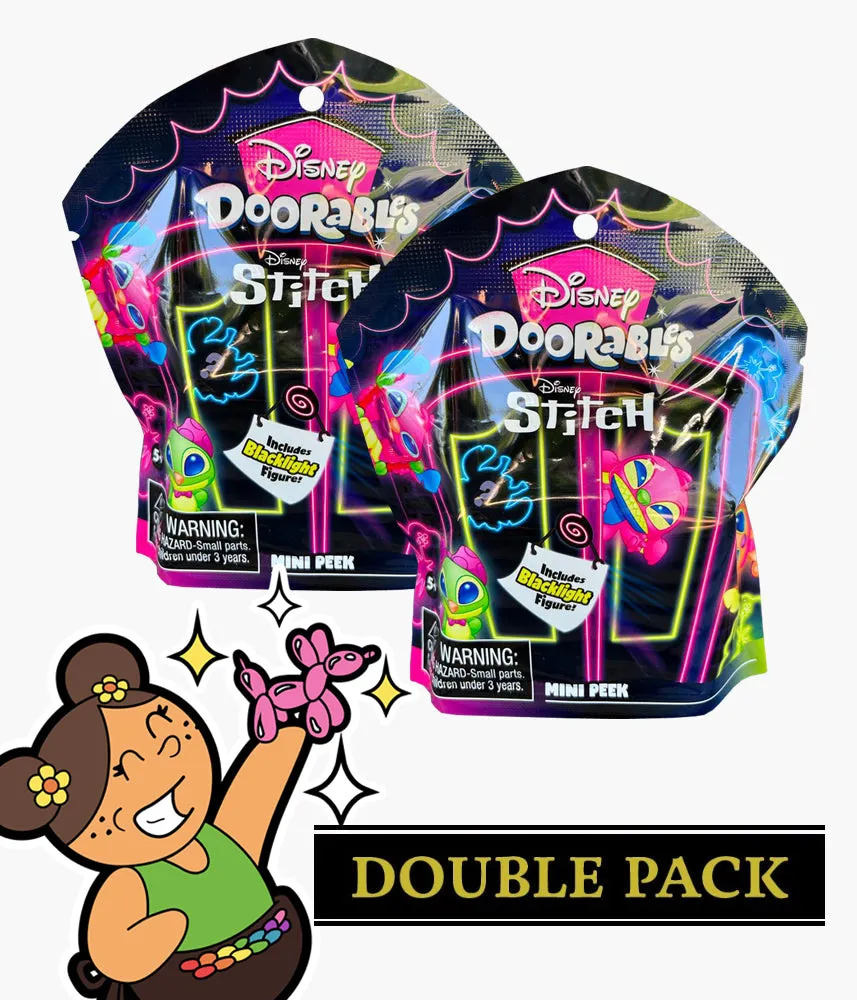 Disney Doorables - Mini Peek - Stitch (Blacklight)