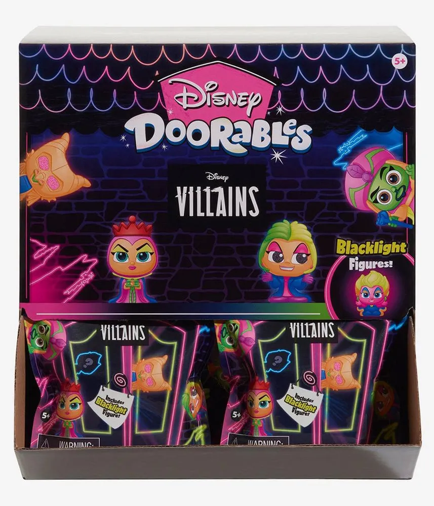 Disney Doorables - Mini Peek - Villians (Blacklight)