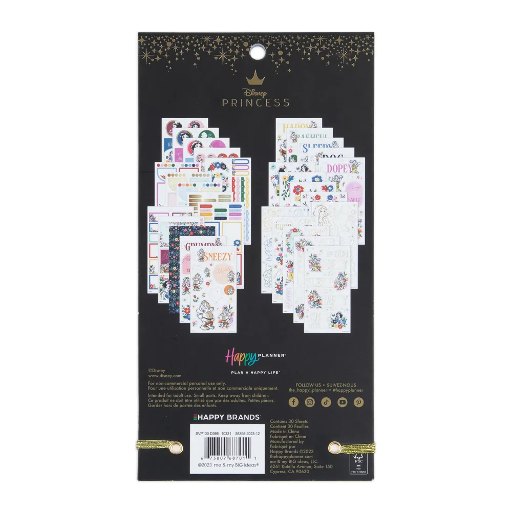 Disney Snow White - Value Pack Stickers - Big