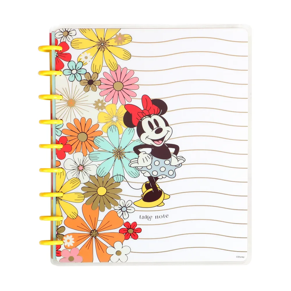 Disney Sunny Minnie Teacher - Dotted Lined Classic Teacher Notebook - 60 Sheets