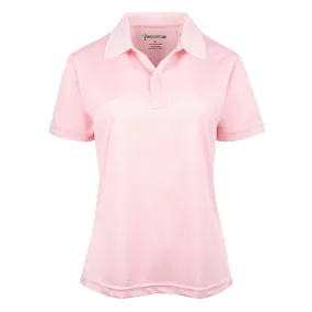 Dri-FIT Golf Shirts - Women Classic Solid Pink - Slim French Cut 6653