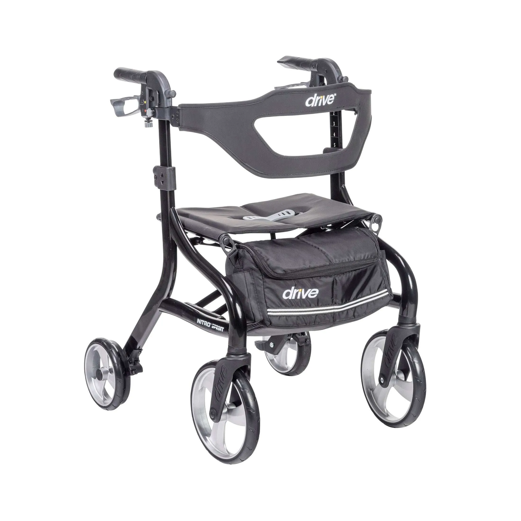 Drive Medical Nitro Sprint Rollator Rolling Walker
