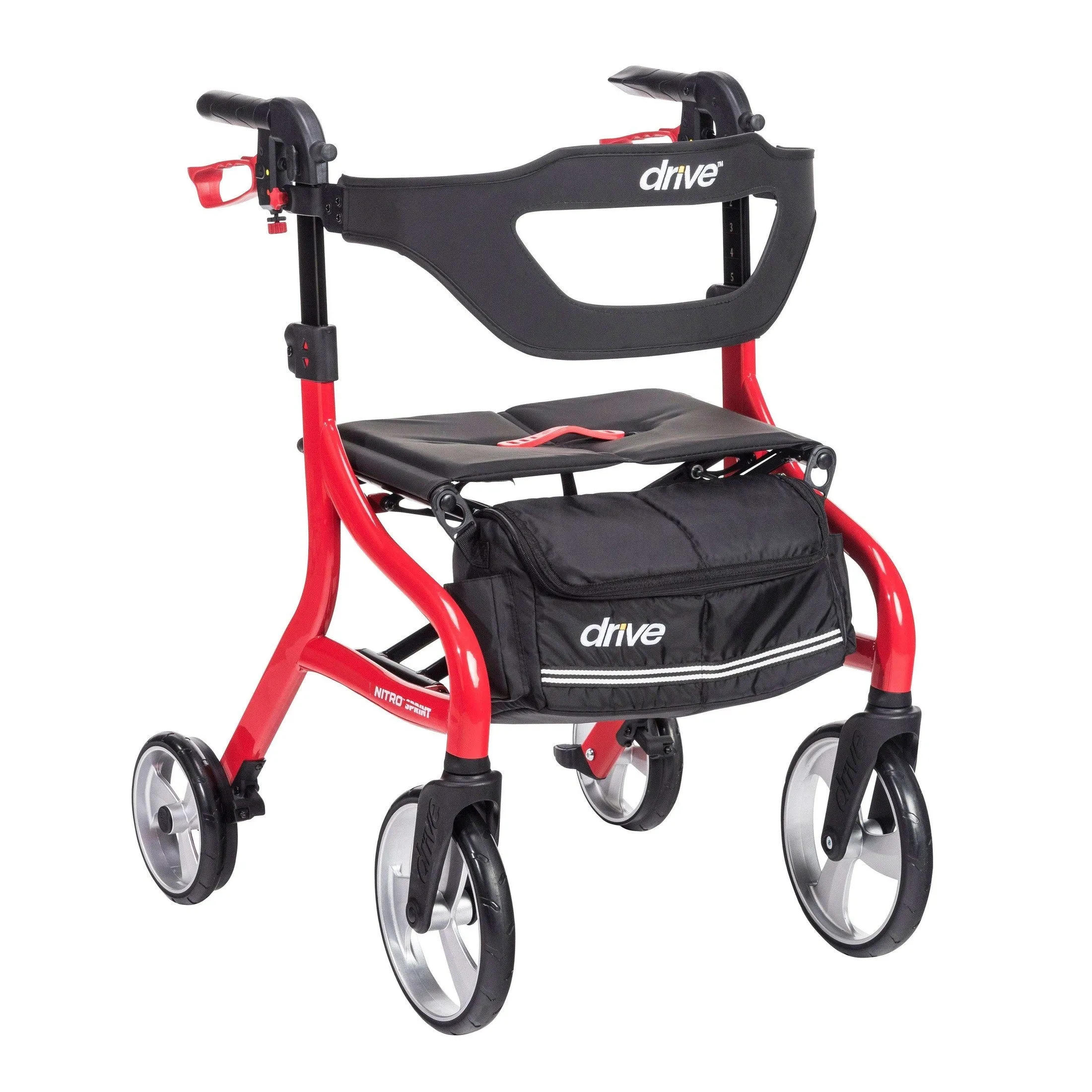Drive Medical Nitro Sprint Rollator Rolling Walker