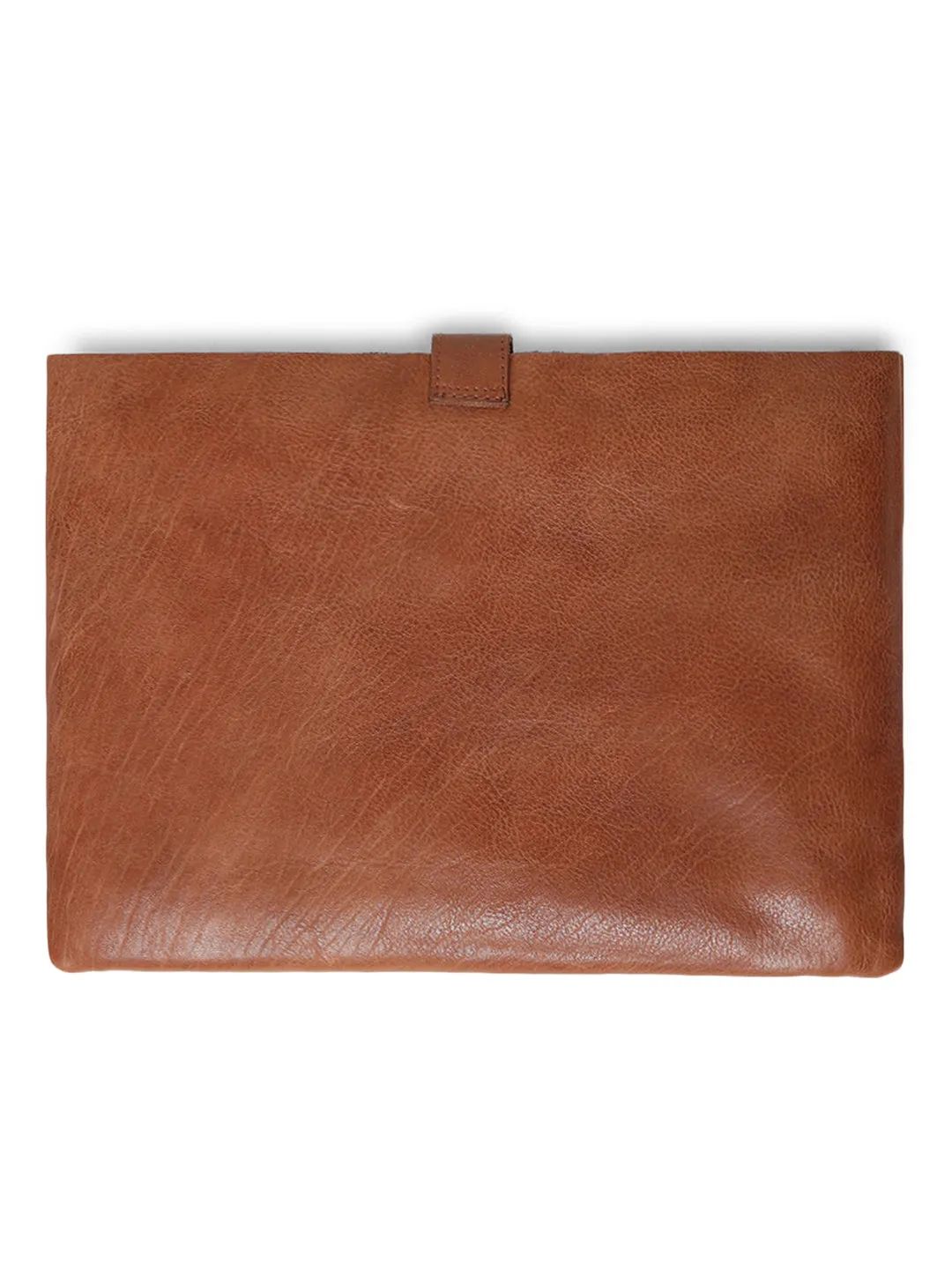 EleganceWrap Cognac Leather Laptop Cases