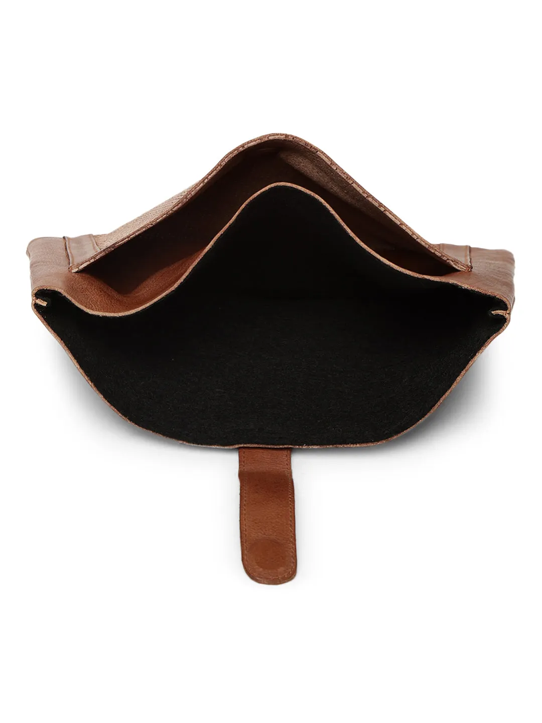 EleganceWrap Cognac Leather Laptop Cases