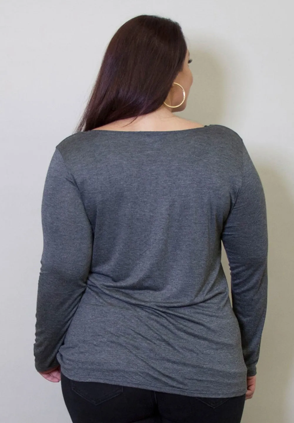 Erica Button Down Top