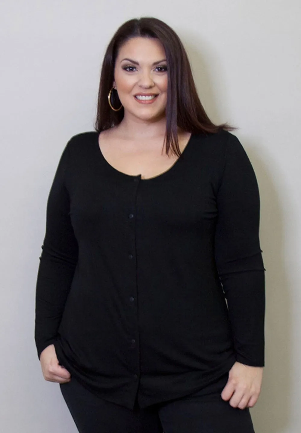 Erica Button Down Top