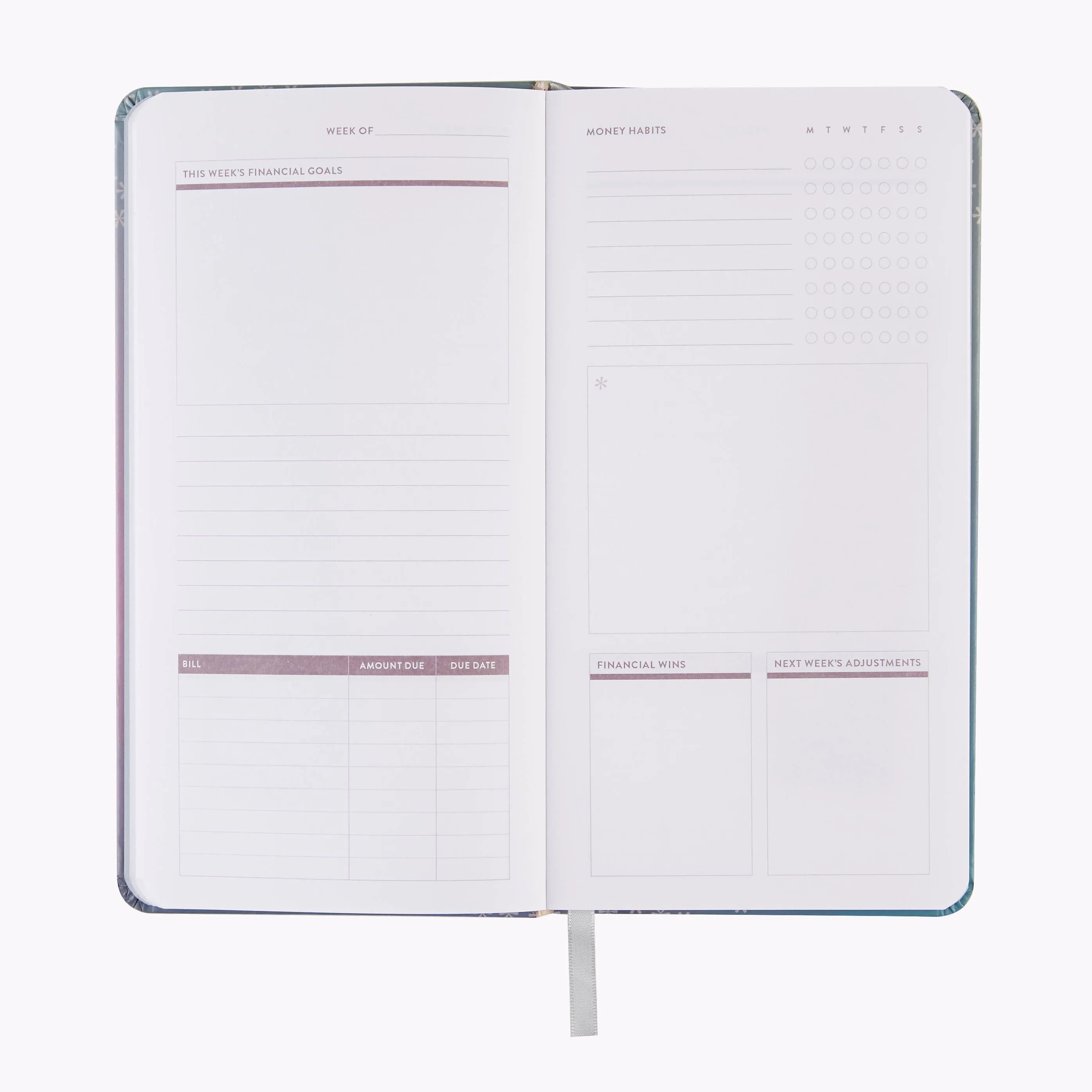Erin Condren Weekly Budget Notebook - Hardbound Petite