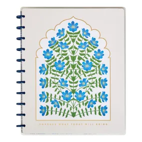 Exotic Borders - Dotted Lined Big Notebook - 60 Sheets