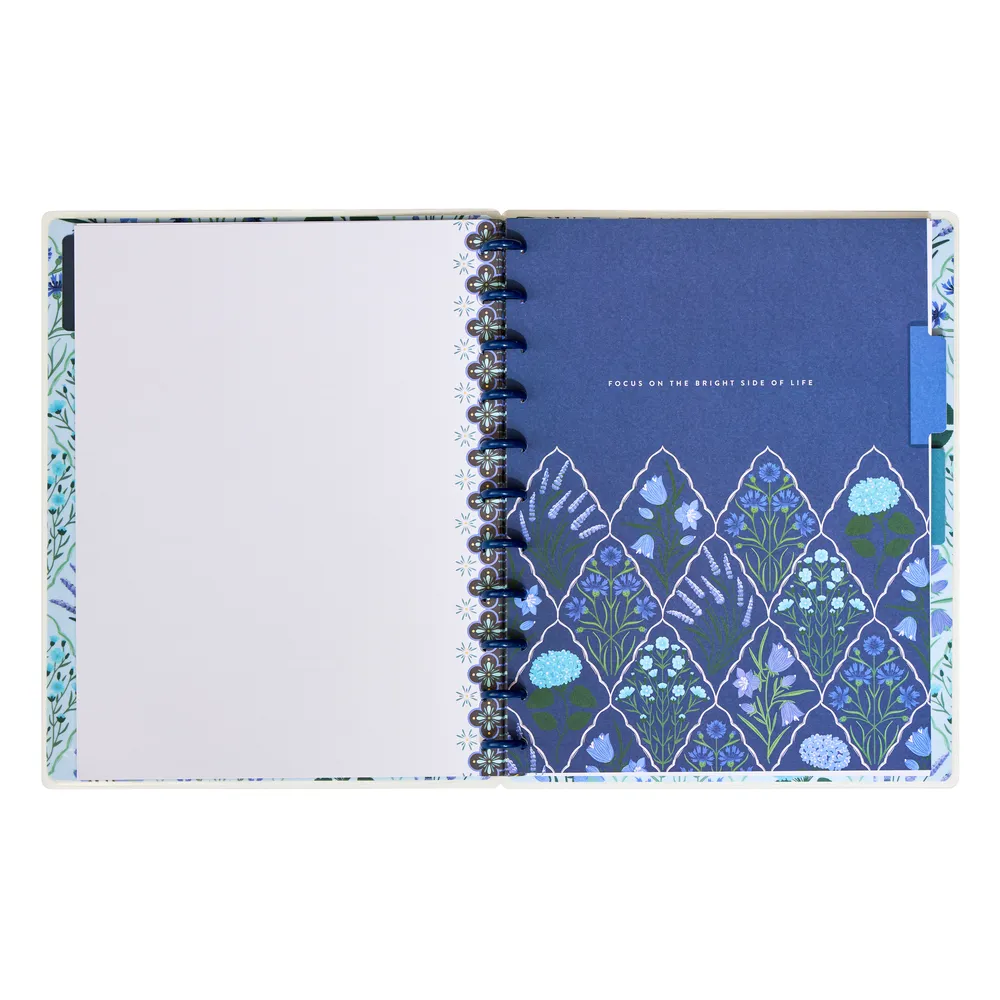 Exotic Borders - Dotted Lined Big Notebook - 60 Sheets