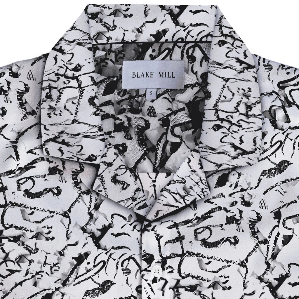 Exotic Zebras Open Collar Shirt