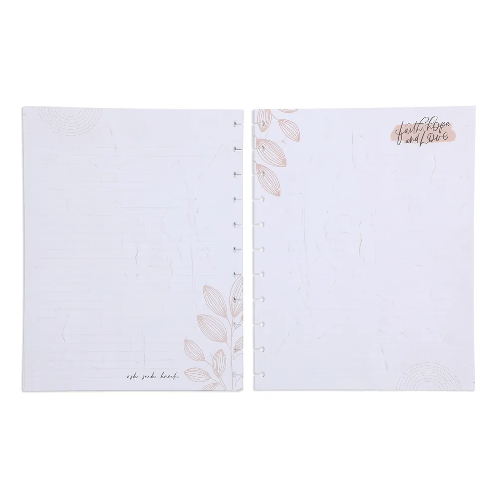 Faith Mood - Dotted Lined Big Filler Paper - 40 Sheets