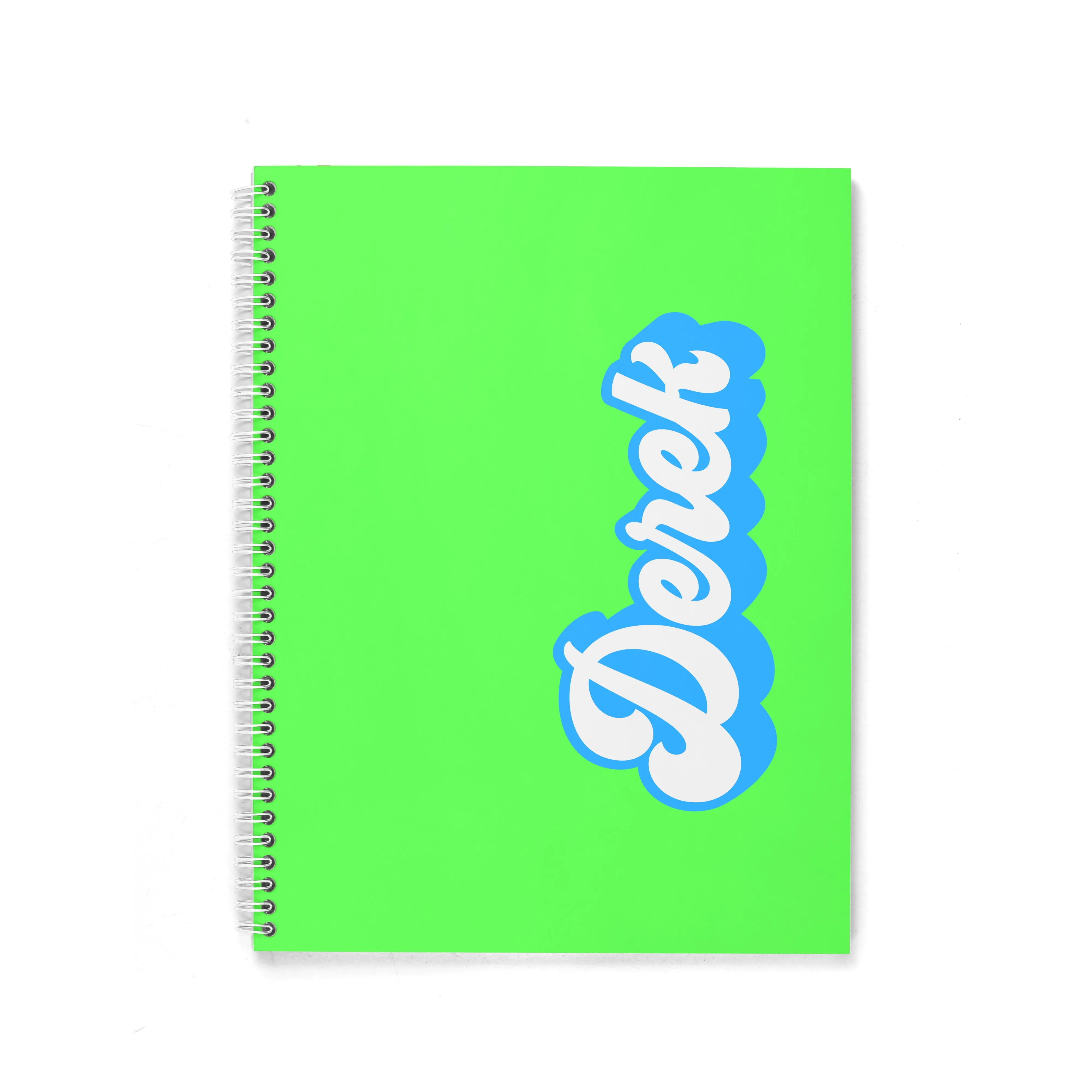 FEELIN' GROOVY PERSONALIZED SPIRAL NOTEBOOK