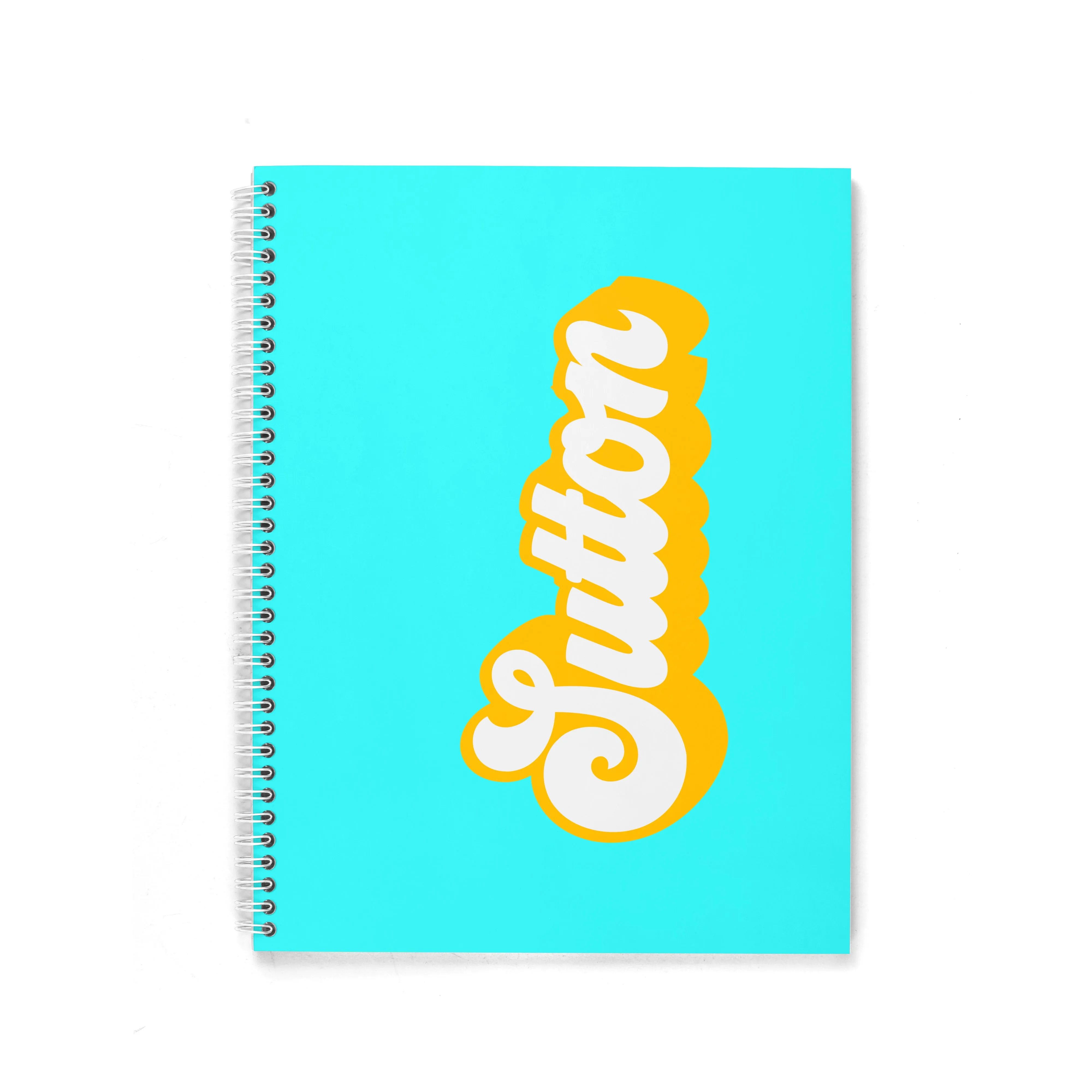 FEELIN' GROOVY PERSONALIZED SPIRAL NOTEBOOK