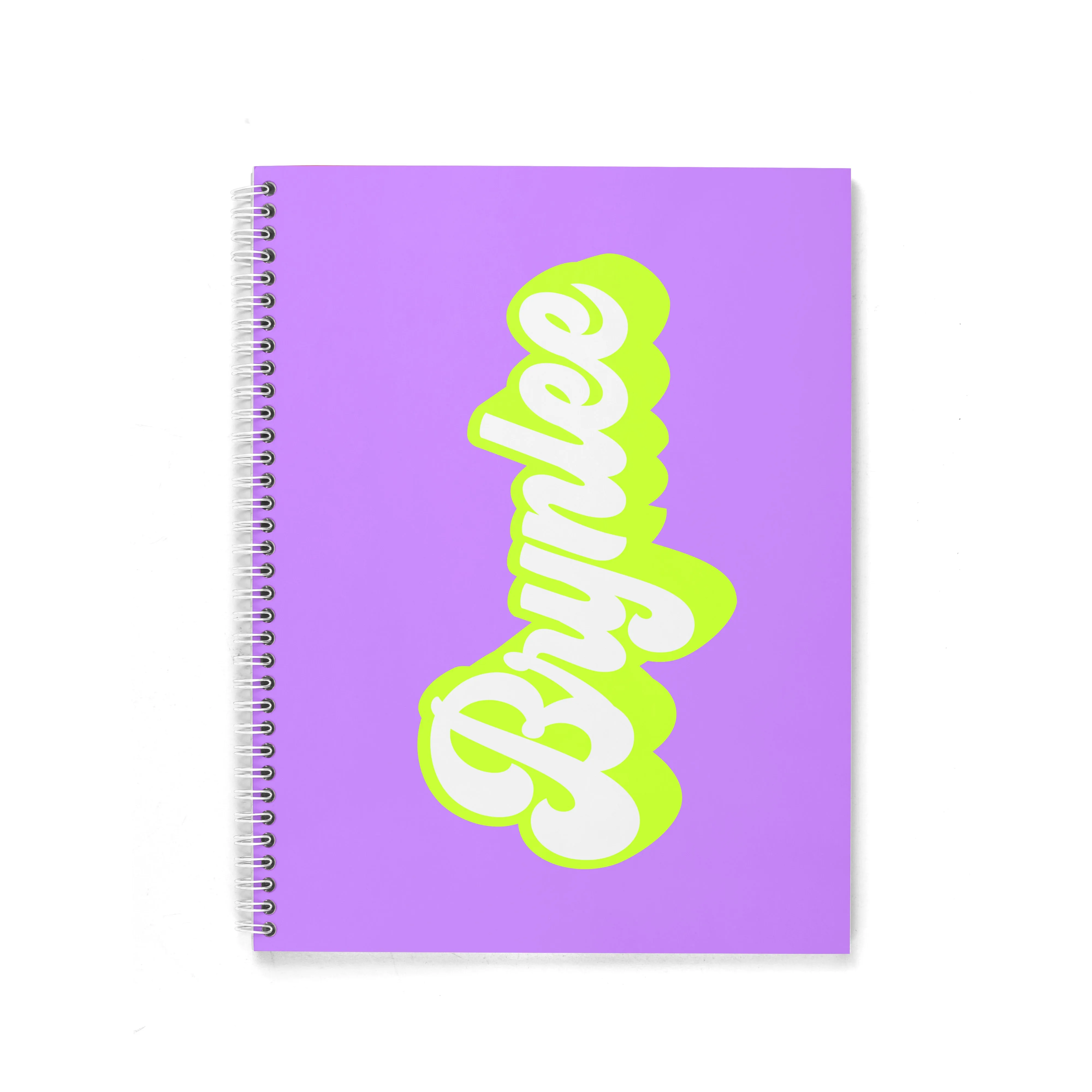 FEELIN' GROOVY PERSONALIZED SPIRAL NOTEBOOK