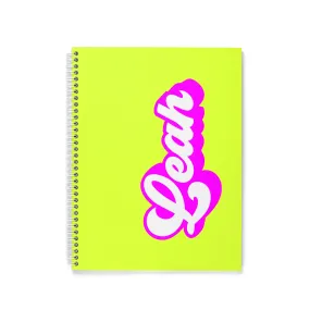 FEELIN' GROOVY PERSONALIZED SPIRAL NOTEBOOK