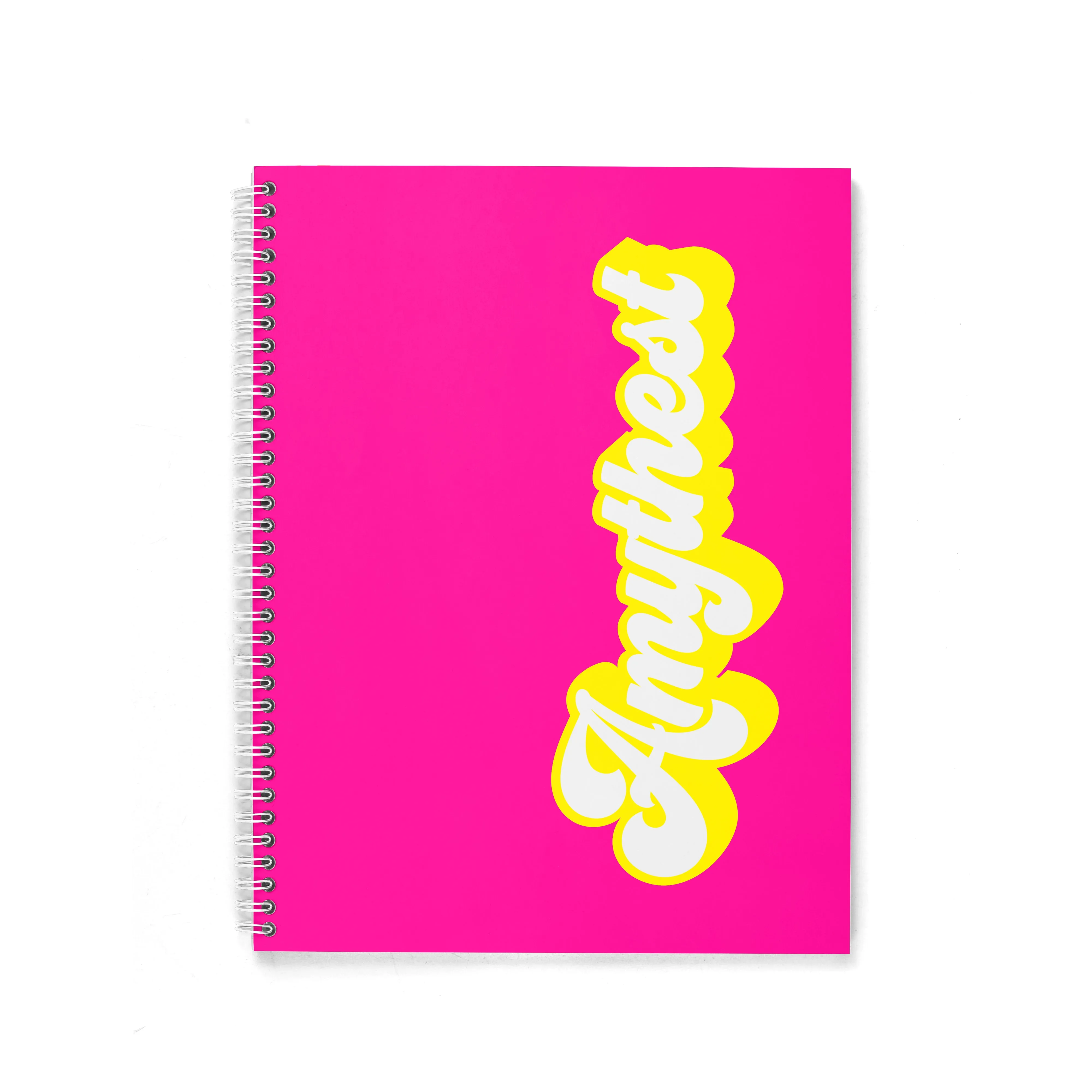 FEELIN' GROOVY PERSONALIZED SPIRAL NOTEBOOK