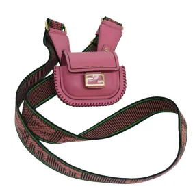 Fendi Baguette  Leather Clutch Bag ()