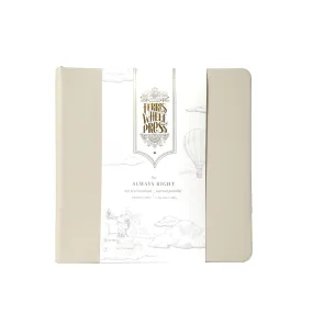 Ferris Wheel Press Always Right Fether Notebook - Pebble Grey