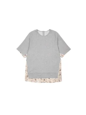 Floral Print Back Cs Top