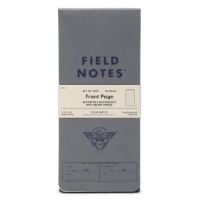 Front Page Reporter's Notebook 2-Pack by Field Notes