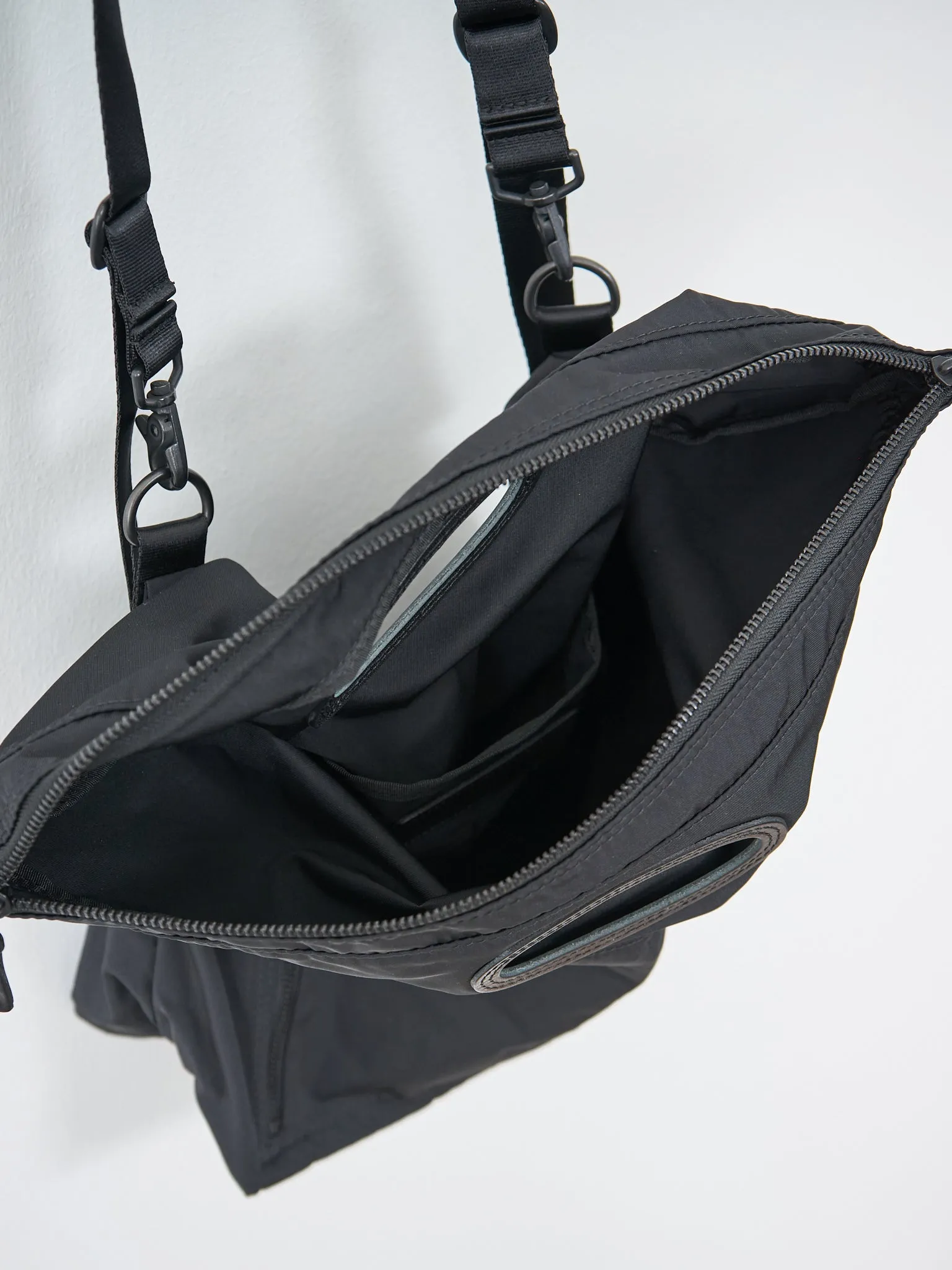 Gabardine Paperbag - Black
